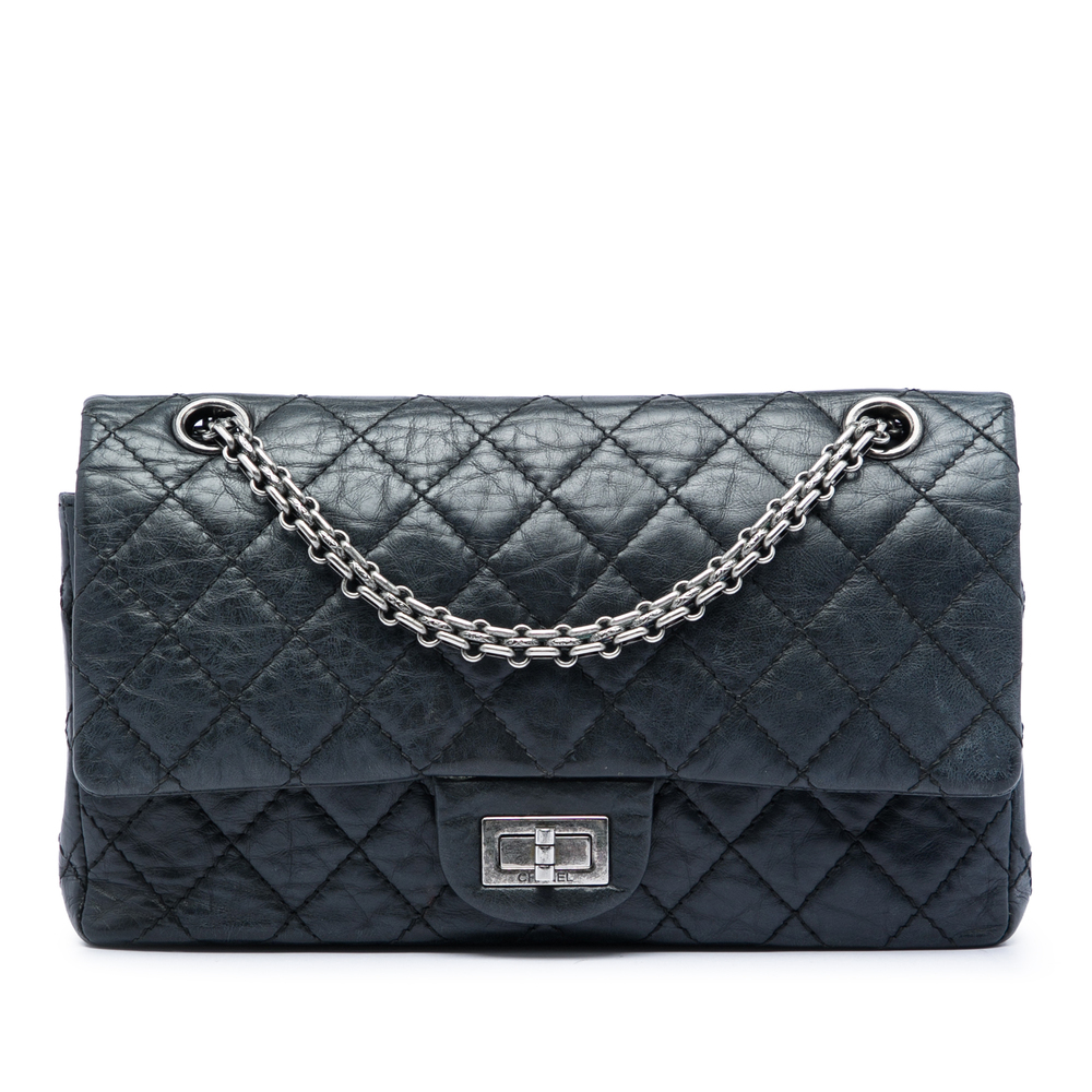 Pre-Loved Chanel Quilted Aged Calfskin Reissue 2.55 Double Flap 225